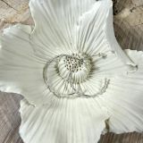 Créoles argent design torsadé Lunéa en argent 925, boucles d'oreilles artisanales lumineuses façonnées à la main.